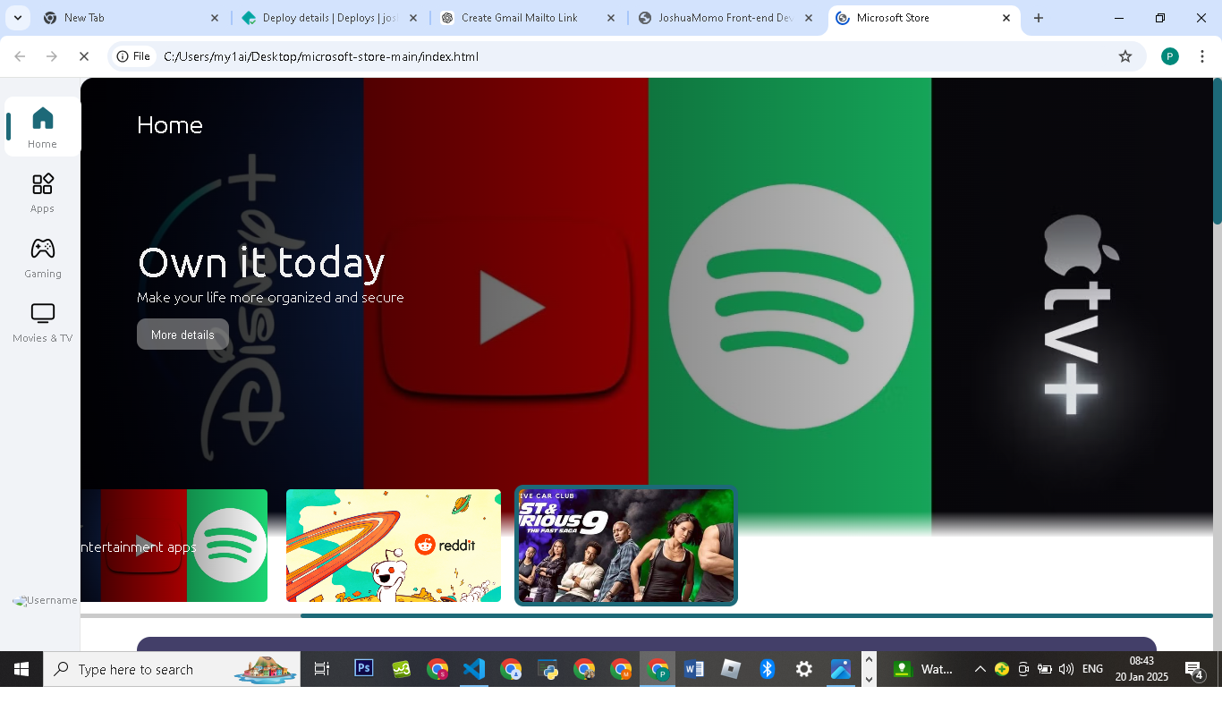 microsoft-store redesign