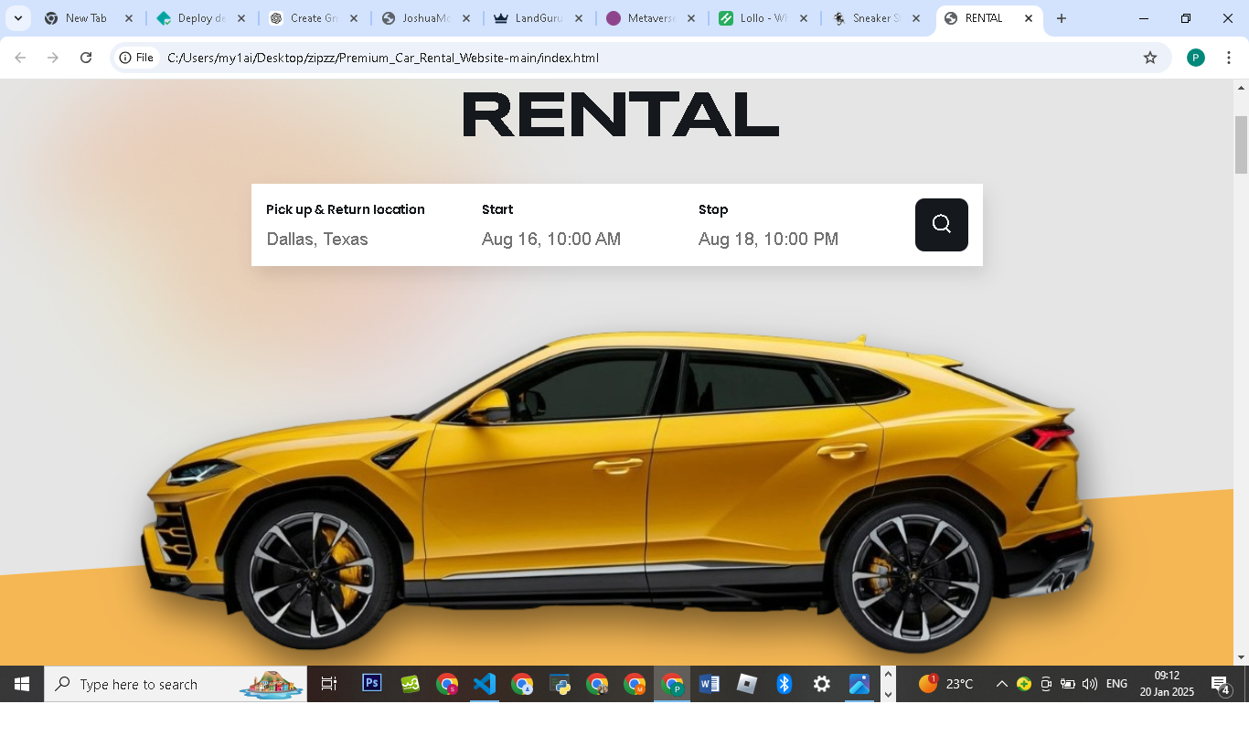 Car Renat platform